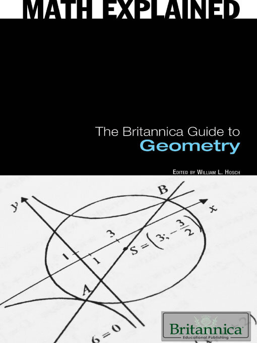 Couverture de The Britannica Guide to Geometry